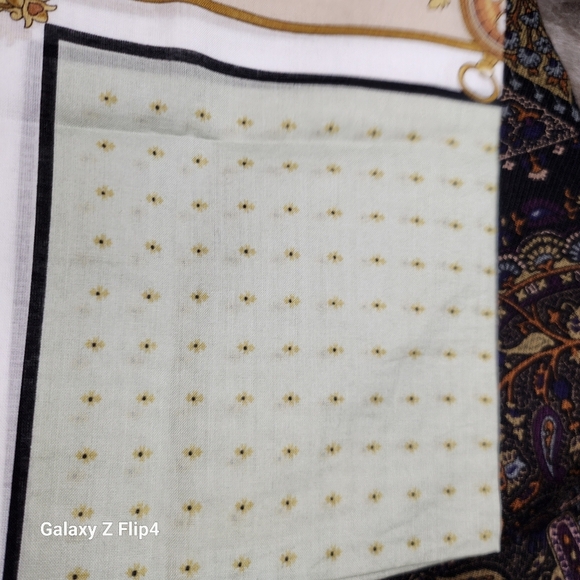 Roberta Viviani Handkerchief Cotton Brandnew - Picture 6 of 7